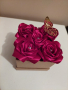 Букети от сатенени рози (вечни рози) - могат да бъдат и блестящи, снимка 9