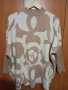 4-5xl КРАСИВА И МОДЕРНА ПЛЕТЕНА БЛУЗА,ЗАПАЗЕНА,МЕКА,С МАЛЪК ДЕФЕКТ И ЗАТОВА Е БРОШКАТА, снимка 1
