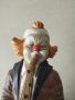 Керамична статуетка клоун, снимка 1 - Статуетки - 45779417