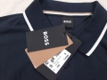 Hugo Boss Parloy190 - Оригинална мъжка тениска с яка р-р XL, снимка 9