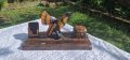 Чудесна дървена мастилница от началото на ХХ век , снимка 1 - Антикварни и старинни предмети - 46038955