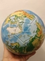 Футболна топка глобус, размер- 21,5см, снимка 1