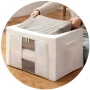 4560 ЛЕН+ПАМУК Здрава сгъваема кутия за съхранение (Лен/Памук), снимка 8