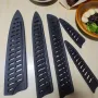 Пластмасови протектори за кухненски ножове 5бр., снимка 2
