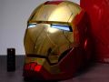 Marvel Моторизирана маска Iron Man MK5 1:1 с гласова команда Роботизирана каска Железния човек, снимка 1
