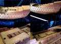 корпус на дървен кораб-за корабомоделизъм, снимка 6