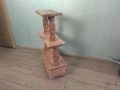 Дървена етажерка със струговани орнаменти !!!, снимка 4