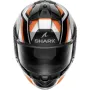 ТОП ЦЕНА Каска за мотор SHARK RIDILL2 APEX Black/Gray , вградени очила, снимка 2