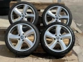 5х120 18 Цола Джанти BMW e46 E90 X1 X3 5x120 Ет 38 J 8.5 Централен отвор 72.6 Гуми 4 сезона 225 40 1, снимка 1