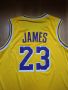 NBA LA / Los Angeles Lakers , Lebron James #23 - баскетболен потник, снимка 2