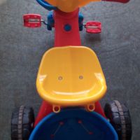Детски велосипед триколка с предна и задна кошница, снимка 7 - Детски велосипеди, триколки и коли - 45232852