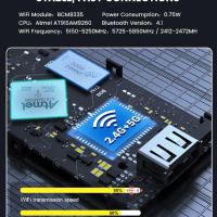 Безжичен адаптер CarlinKit, Съвместим с Apple Carplay/Android Auto 5.0, снимка 5 - Аксесоари и консумативи - 45252151