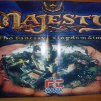 PC mania плакат Startrek Starfleet Command, Majesty The Fantasy Kingdom sim, снимка 3 - Други ценни предмети - 45508469