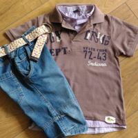 ZARA и H&M детски къси дънки и тенискс, снимка 4 - Детски къси панталони - 45436310