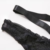 Дамски еротичен комплект, Черен с дантела, снимка 8 - Бельо - 45080416