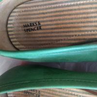 Дамски обувки,зелени, естествена кожа,37 1/2, снимка 3 - Дамски ежедневни обувки - 45193863