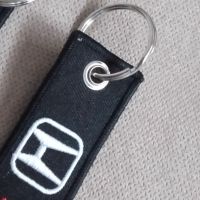 Текстилен ключодържател с  бродиран надпис и емблема Хонда Honda + подарък , снимка 6 - Аксесоари и консумативи - 45344958