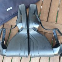 Prada сандали на платформа 39 естествена кожа, снимка 4 - Дамски обувки на ток - 45155122