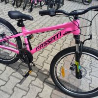 PASSATI Велосипед с дискови спирачки 24" ALUMINIUM розов, снимка 3 - Велосипеди - 46130089