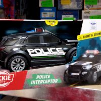 Играчка полицейска кола Dickie Toys Ford Police, полицейски джип със светлини и звук, мащаб 1:18, 25, снимка 4 - Коли, камиони, мотори, писти - 45900547