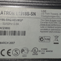Монитори Samsung SyncMaster 931BF & LG Flatron L1918S, снимка 6 - Монитори - 44976875