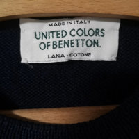 Пуловер United colors of benetton Lana Cotone., снимка 2 - Пуловери - 44979879
