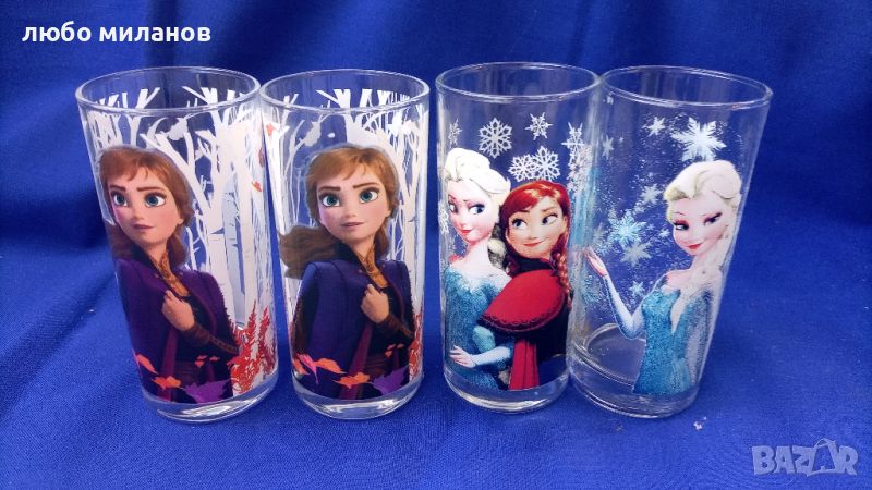 Стъклени чаши, замръзналото кралство FROZEN 1, 2, снимка 1