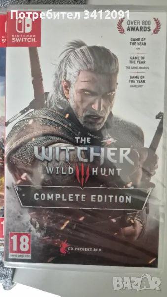 Witcher 3 Complete edition nintendo switch , снимка 1