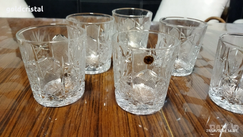 кристални чаши за уиски , снимка 1