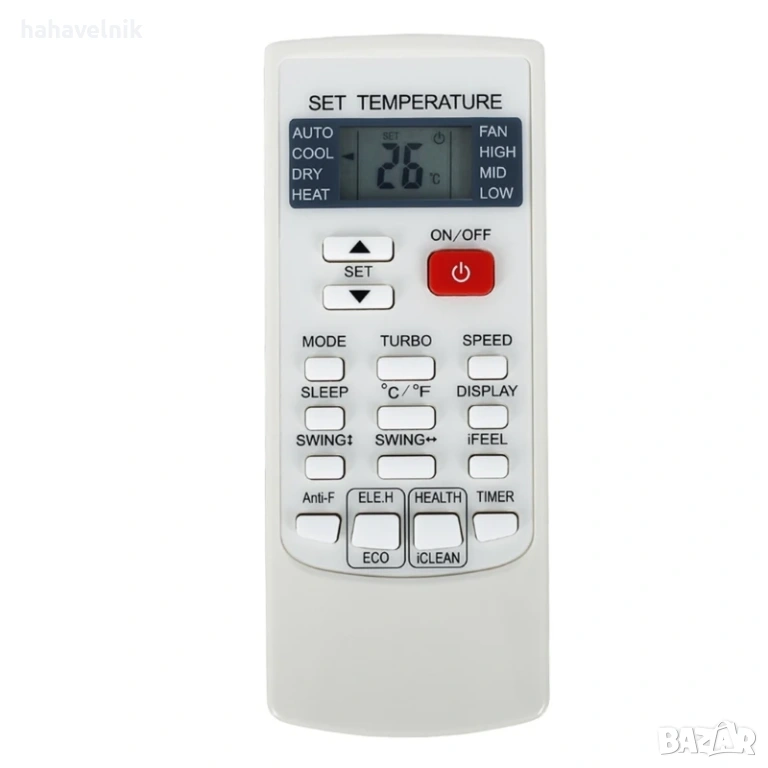 Дистанционно за климатик Ариели, НЕО, Осака, AUX и др., снимка 1
