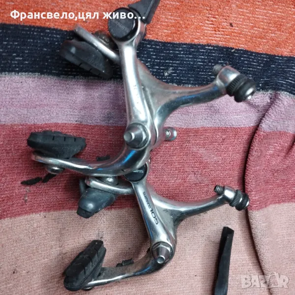 Шосейни спирачки за велосипед колело Shimano 105, снимка 1