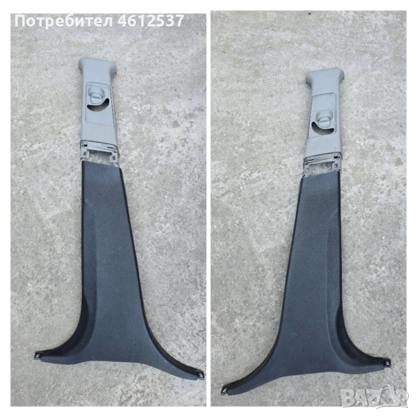 Дясна и лява кора за колонка на врата за Хонда Сивик 8, снимка 1