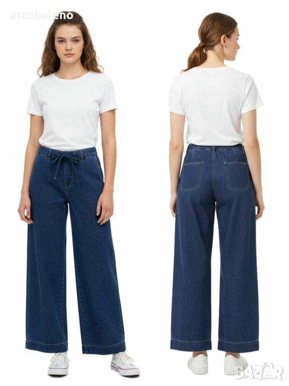 Дамски дънки с висока талия  , снимка 1