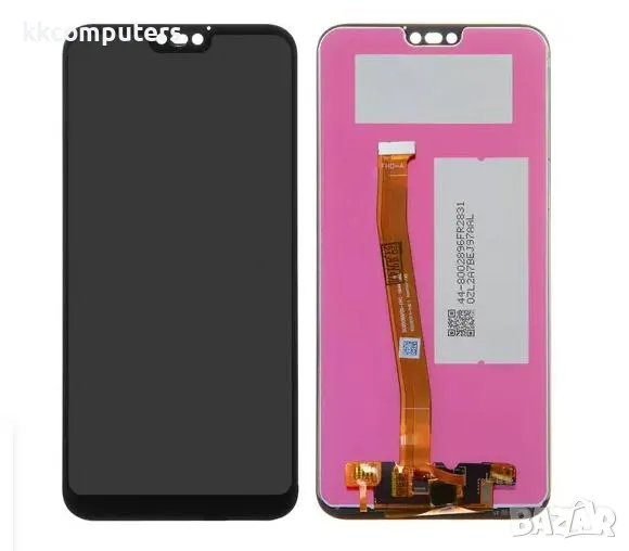 LCD Дисплей за Huawei P20 Lite / ANE-LX1 / Nova E3 + тъч скрийн / Черен / Оригинал Service pack, снимка 1