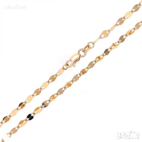 Златен синджир 0,95гр. 39,0см. 14кр. проба:585 модел:33734-4, снимка 1