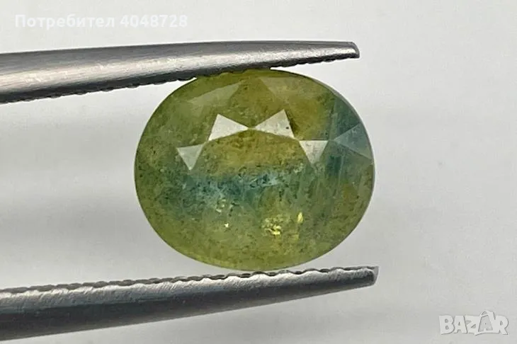 Естествен инвестиционен сапфир 4.63ct., снимка 1