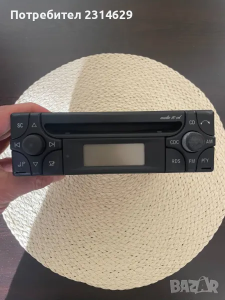 Оригинално радио Alpine MF2910 /CD/ RDS - всички модели Mercedes - 1 DIN, снимка 1