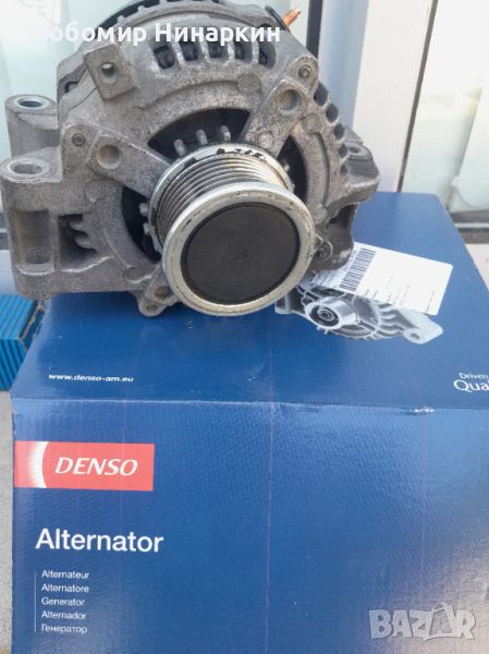 14V 100A Alternator Toyota 27060-0G011 Denso 104210-4521 _ DAN938 Динамо с нови четки и регулатор, снимка 1