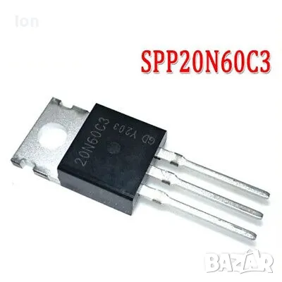 SPP20N65C3 Cool MOS, 650V, 20A, 208W, 0R16 typ., снимка 1