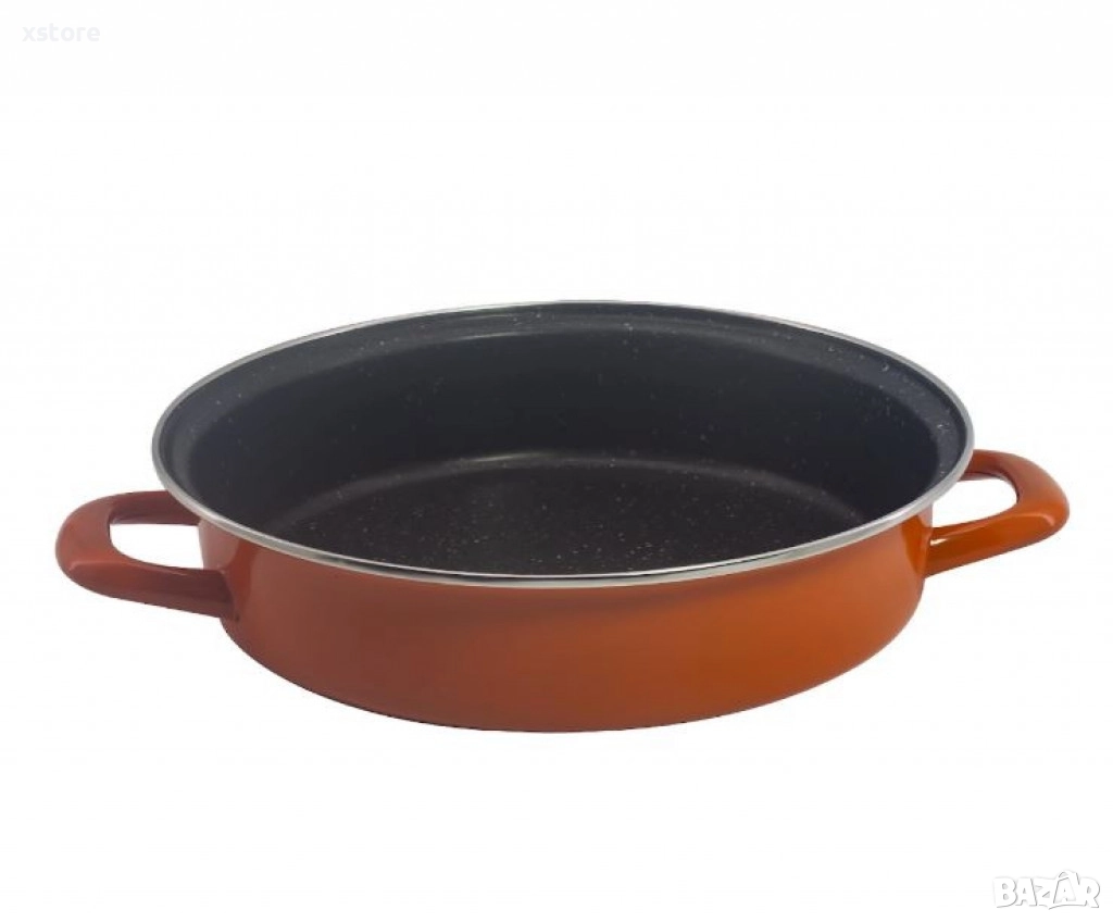 Тава Rosberg, различни размери, оранжева/въгл.стомана с незалеп.покр., снимка 1