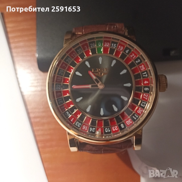 Мъжки часовник Lige - тип Казино, снимка 1
