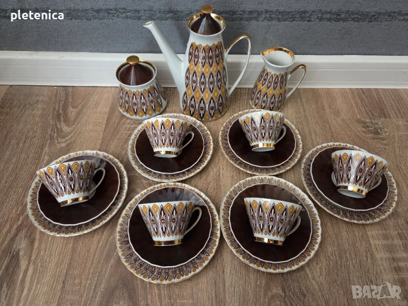Руски /СССР/ сервиз за кафе , снимка 1