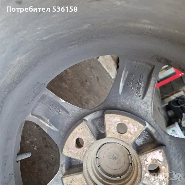 Лети джанти KBA 43983 -  15" за VW и Mercedes, снимка 1