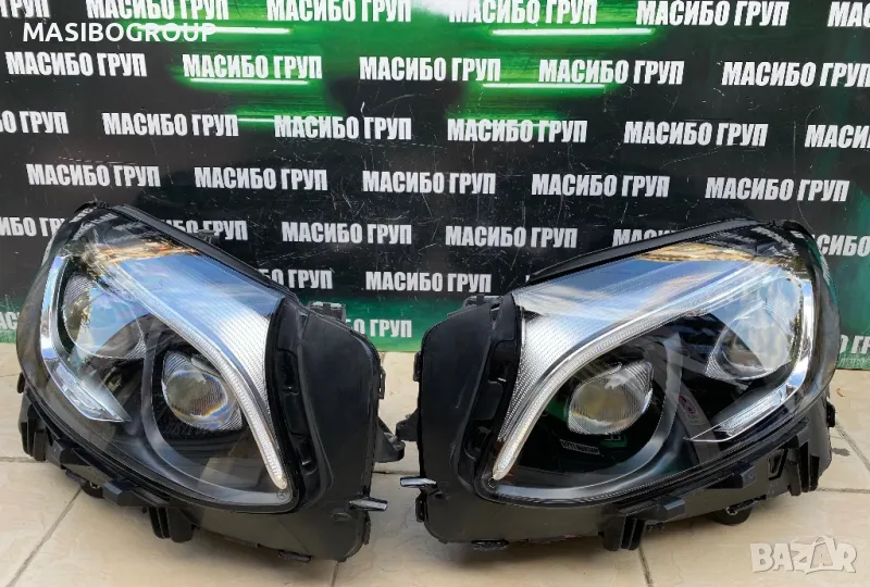 Фарове Led фар за Мерцедес ГЛЦ Mercedes GLC W253, снимка 1