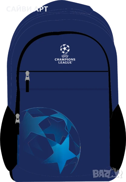 Раница EUROCOM UEFA,синя , снимка 1