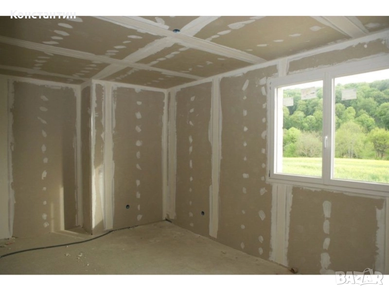 Монтаж на гипсокартон, снимка 1
