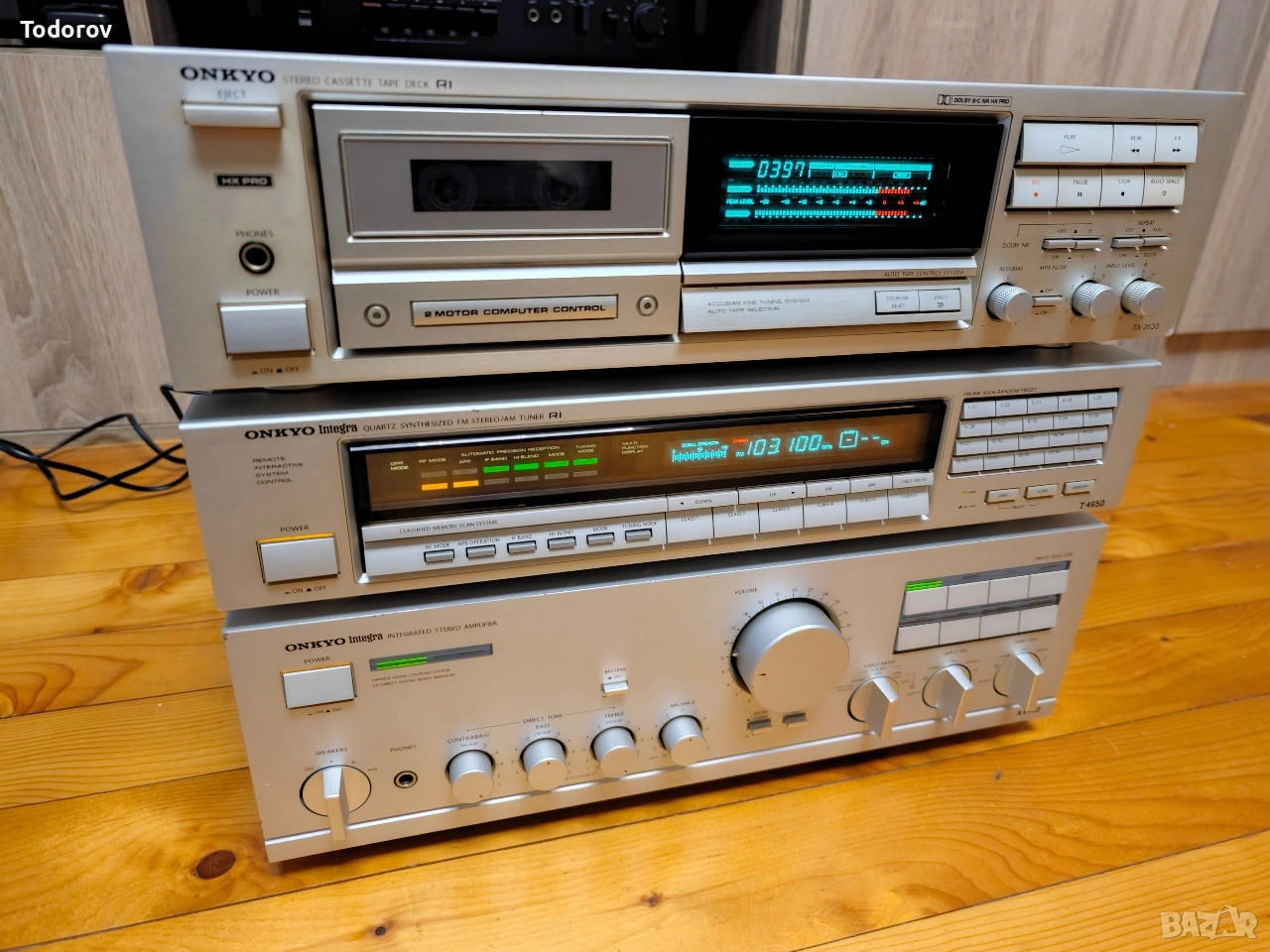Дек,Тунер и Усилвател Onkyo TA 2630 T 4650 A 8450, снимка 1