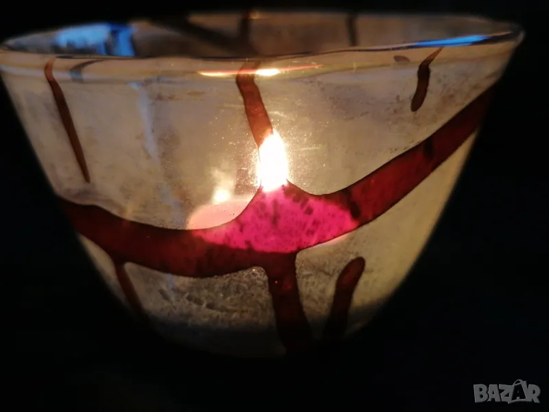 Свещник мурано 🕯️❤️, снимка 1