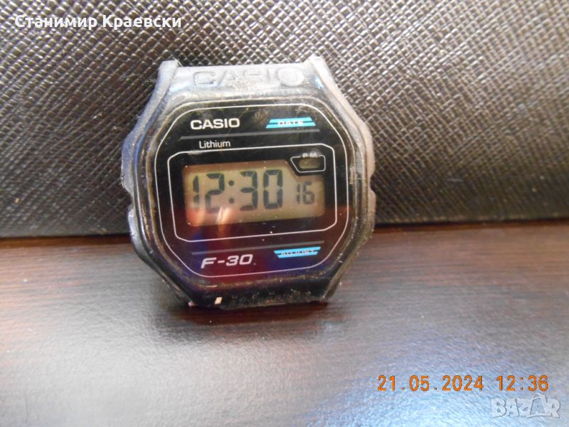 Casio F-30 Lithium watch1007 - vintage 90 , снимка 1