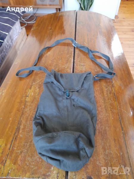 Стара брезентова чанта,чохъл, снимка 1